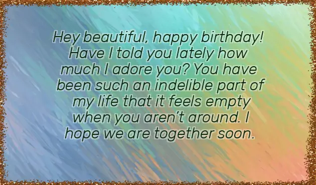 Beautiful Birthday Quotes For Girlfriend