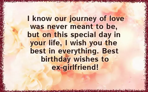 Memory Birthday Wishes For Ex Boyfriend Memory Birthday Wishes For Ex Boyfriend