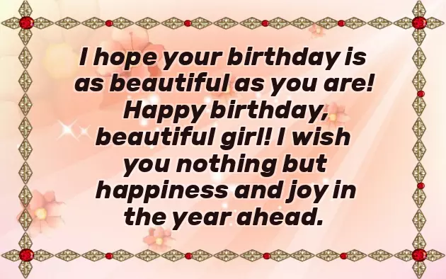 Birthday Wishes To Niece Girl