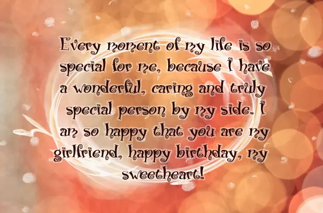 Happy Birthday Wishes To My Lovely Girlfriend