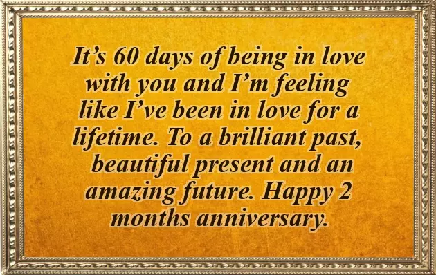 Happy 2 Month Anniversary Wishes Happy 2 Month Anniversary Wishes