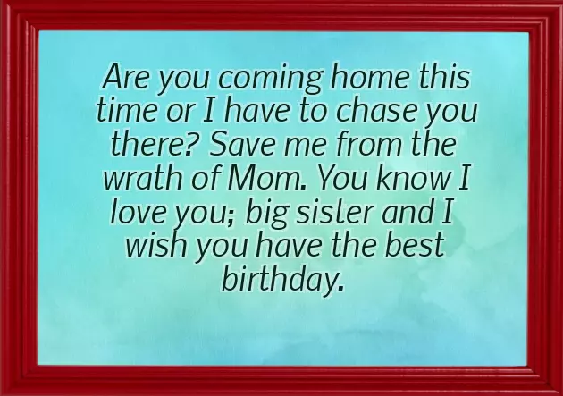 Happy Birthday From Sister To Brother Happy Birthday From Sister To Brother