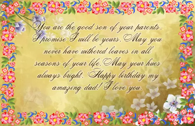 Heartfelt Birthday Wishes For Father Heartfelt Birthday Wishes For Father