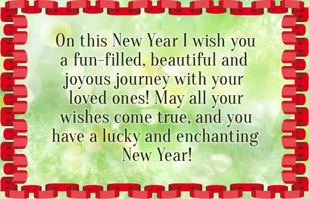 Happy New Year Wishes Quotes For My Love