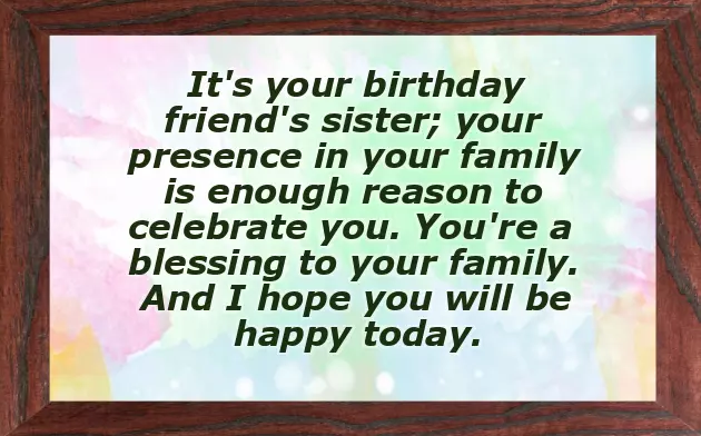 Happy Birthday To My Bff Sister