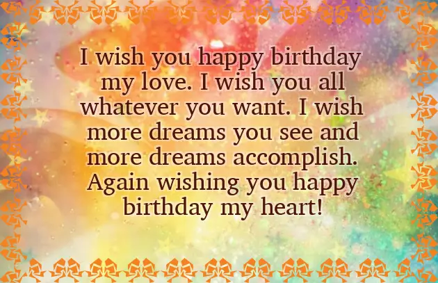 Happy Birthday To Boyfriend Text