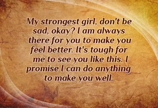 Get Well Soon To My Love