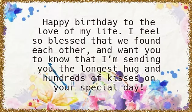 Best Birthday Wishes For My Husband