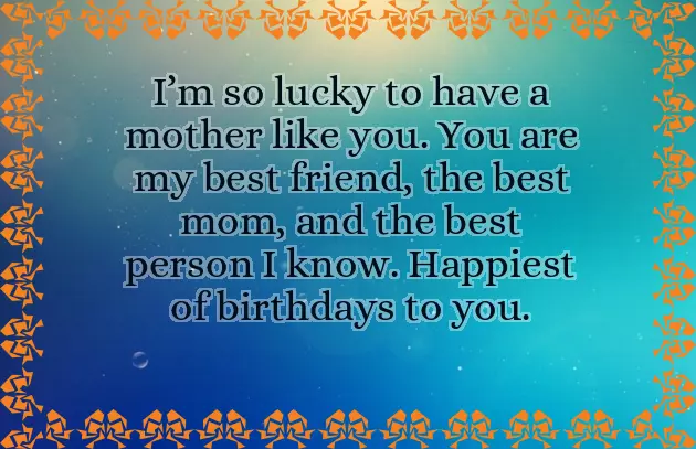 Birthday Of Mother Quotes