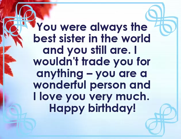 Quotes Birthday Wishes For Sister Quotes Birthday Wishes For Sister