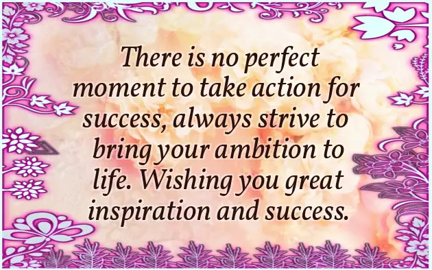 I Wish You All The Success In Your Future