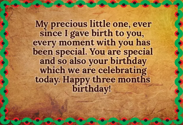 One Month Birthday Quotes