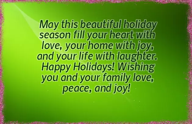 Have A Wonderful New Year