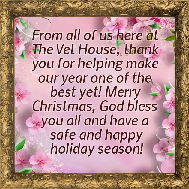 Happy Holidays To You And Yours