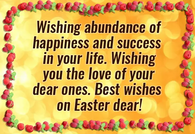 Happy Easter Wishes To Family