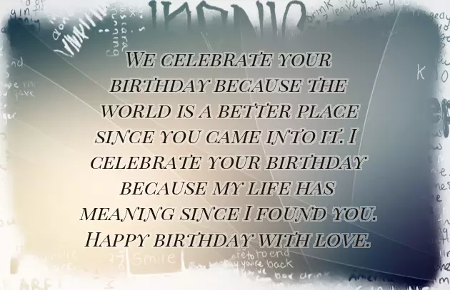 Birthday Wishes To Wife From Husband