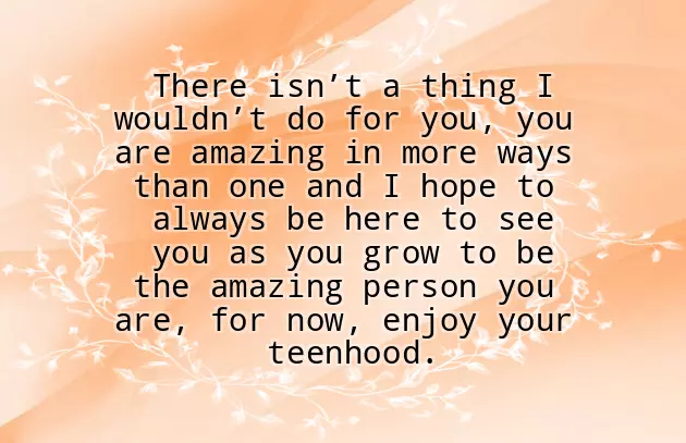 Daughter Teenage Birthday Quotes Daughter Teenage Birthday Quotes