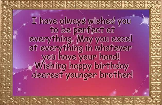 Birthday Wishes For My Baby Brother Birthday Wishes For My Baby Brother
