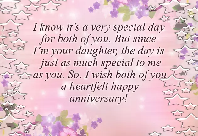 Happy Wedding Anniversary Dad Mom