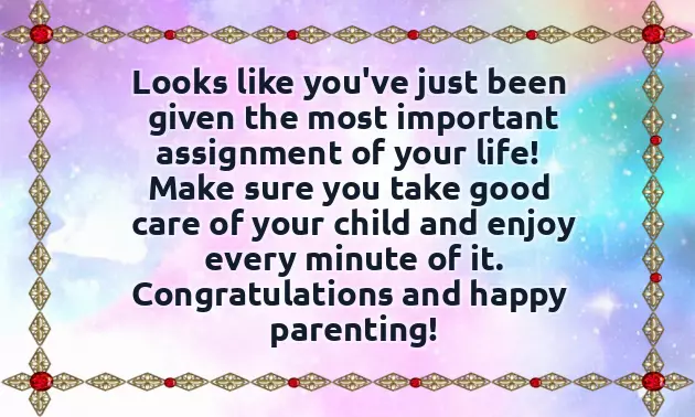 Congratulations On The Arrival Of Your Bundle Of Joy