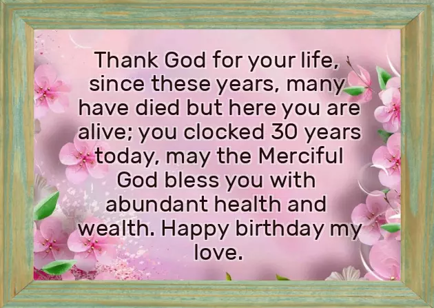 Happy 30Th Birthday Girlfriend