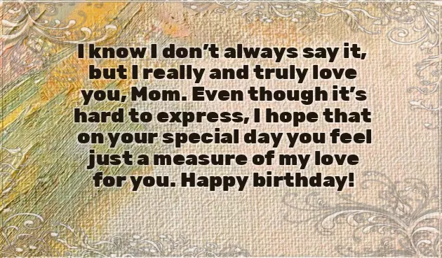 Happy Birthday My Mum