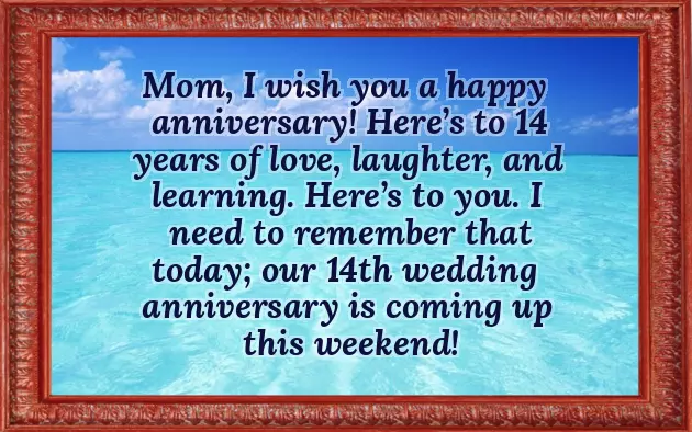 14Th Wedding Anniversary Quotes