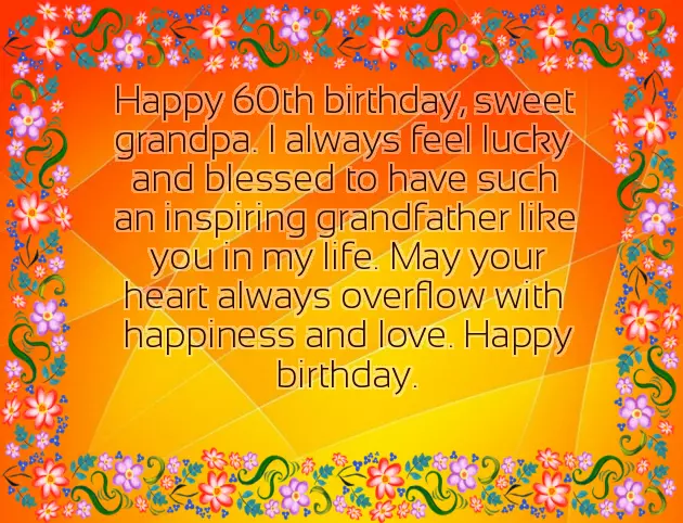 Birthday Greetings For Grandpa