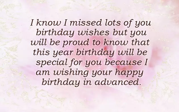 Advance Mein Happy Birthday Advance Mein Happy Birthday