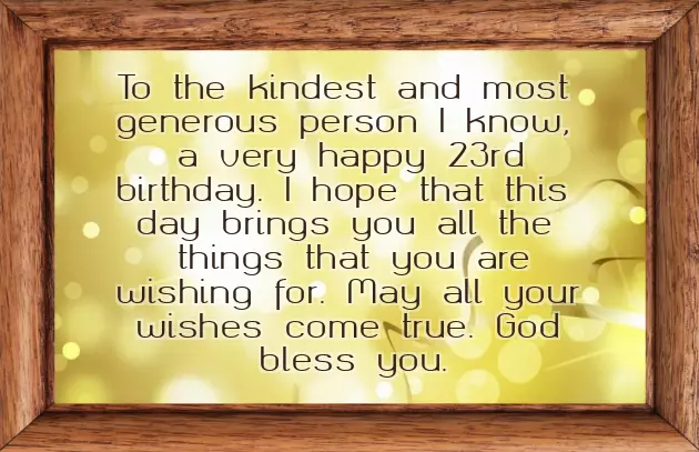 Birthday Wishes For 23 Year Old Daughter Birthday Wishes For 23 Year Old Daughter