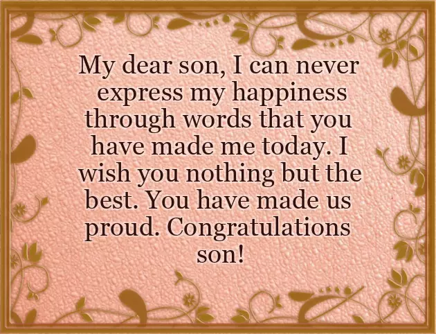 High School Graduation Congratulations