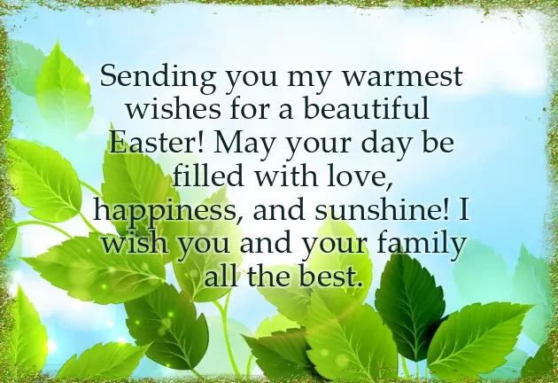 Best Happy Easter Wishes