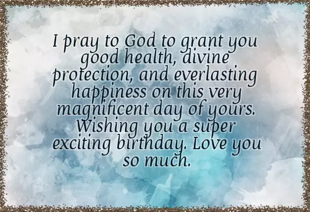 Birthday Wishes To Sister In Christ