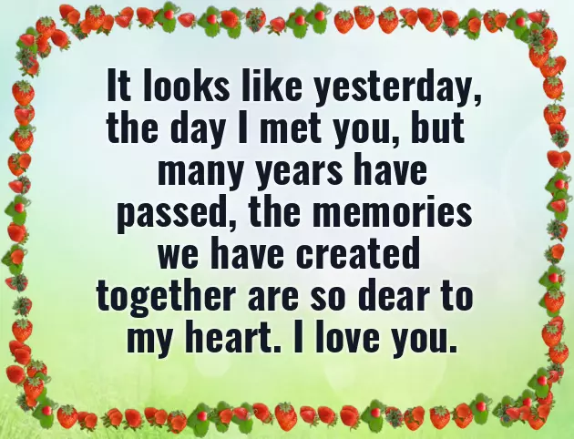 Relationship Anniversary Message For Her