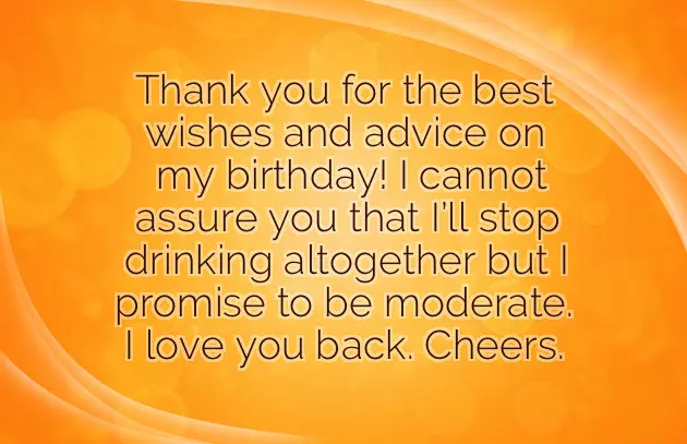 Thanks Friends For Wishing My Birthday