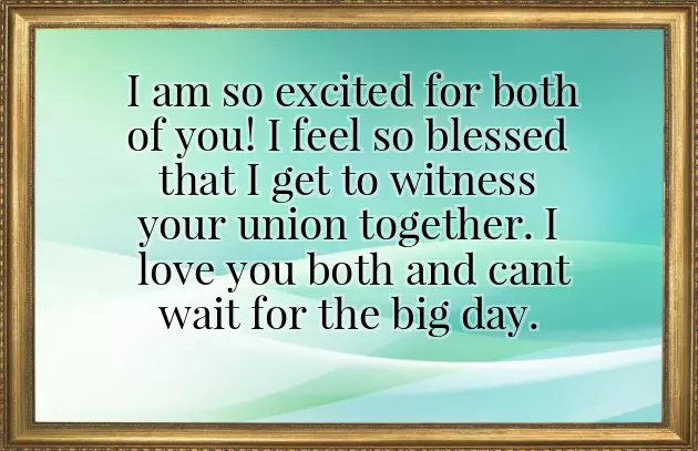 Congratulations On Your Big Day Wedding