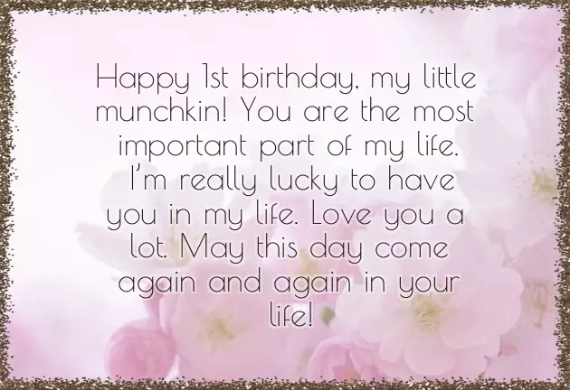 First Baby Girl Birthday Quotes