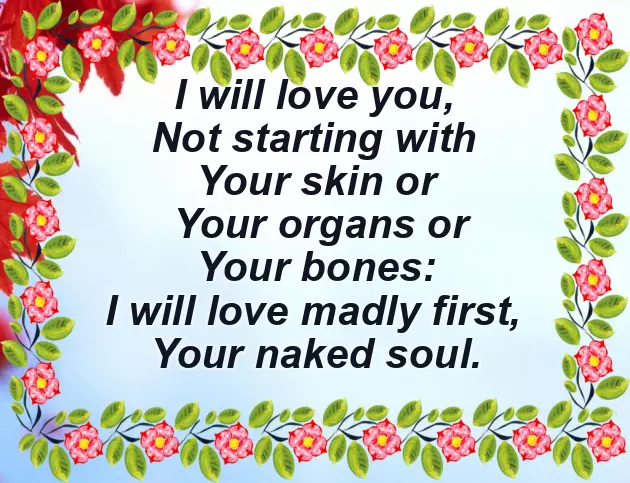 Love Poems For Fiance