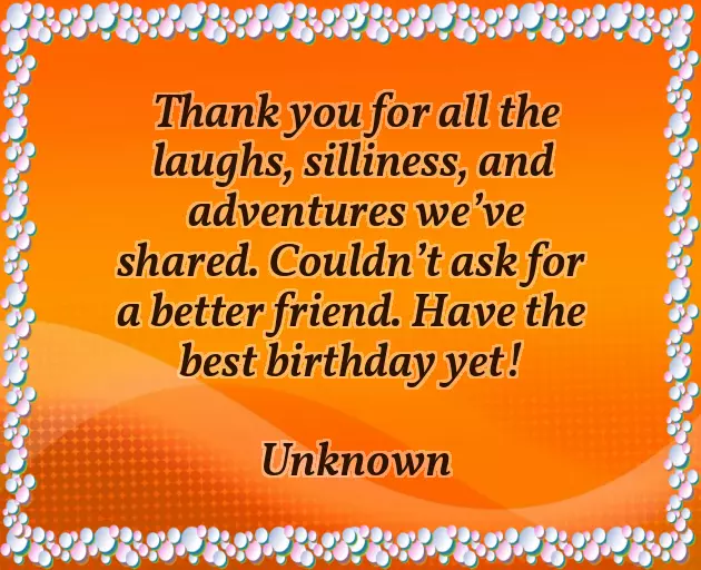 Happy Birthday Wishes To A Very Close Female Friend