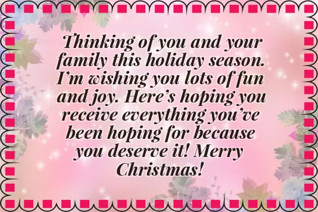 Christmas Wishes For Grandchildren