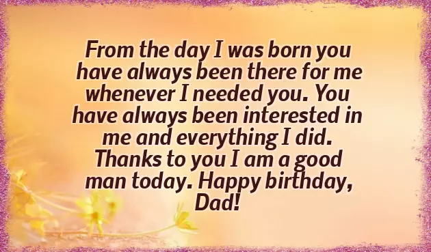 Wish Happy Birthday Papa