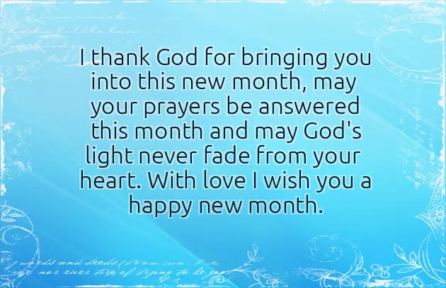 Happy New Month For My Love