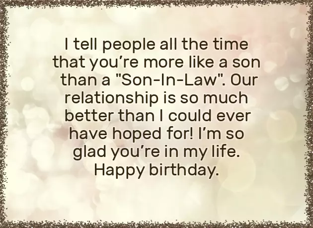 Birthday Wishes For Damad