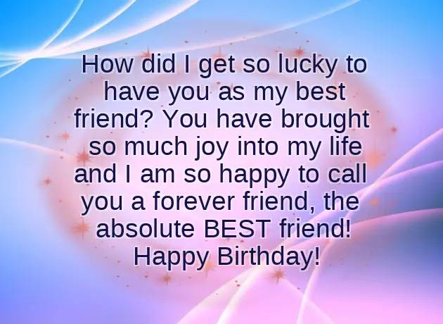Happy Birthday Wishes For A Best Friend Female