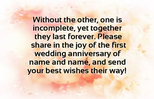 Sister Wedding Invitation Message