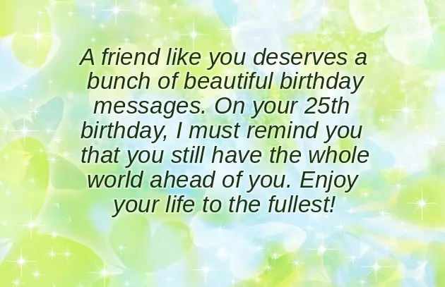 25Th Birthday Wishes For Daughter From Mom