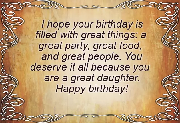 Birthday Wish For A Beautiful Girl