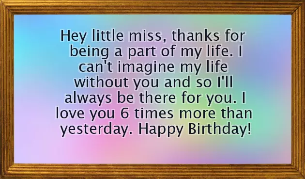 Happy 6Th Birthday Son