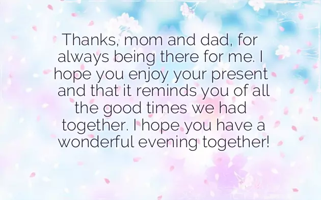 Happy Wedding Anniversary Dear Mom And Dad