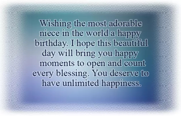 Birthday Wishes To Niece Funny